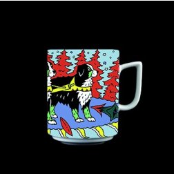 Maxi-Tasse BARRY hellblau