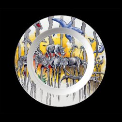 Teller tief NURU gelb