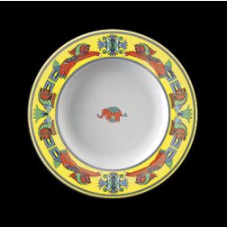 Teller tief HIPPO gelb