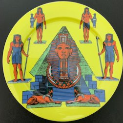 Teller flach HERODOT gelb