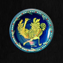 Espresso-Untertasse STRUZZO dunkelblau