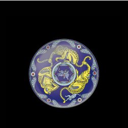 Espresso-Untertasse SAKI dunkelblau