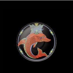 Espresso-Untertasse KING schwarz