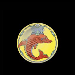 Espresso-Untertasse KING gelb