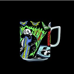 Maxi-Tasse PANDA schwarz