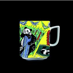 Maxi-Tasse PANDA gelb