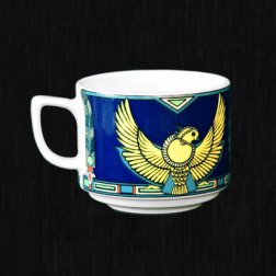 Kaffee-Tasse AQUILA dunkelblau