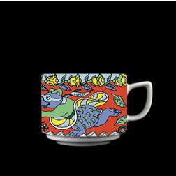 Kaffee-Tasse TEDDY rot