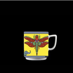 Espresso-Tasse LIBELLULA gelb